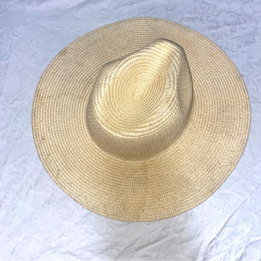 100% Straw Sun Hat Cowboy Beach Farm Beach Vacation one size women’s